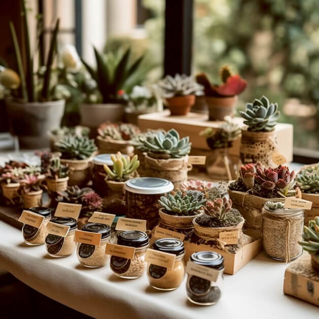 10 Rustic wedding ideas Eco friendly Favors Longans Place